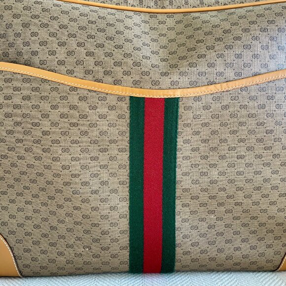 Authentic Vintage Gucci Travel Weekender Bag – Made in Italy - Picture 13 of 13